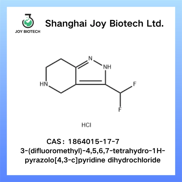 3-(difluórmetyl)-4,5,6,7-tetrahydro-1H-pyrazolo[4,3-c]pyridín dihydrochlorid CAS NO 1864015-17-7