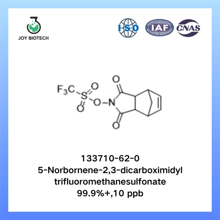 5-norbornén-2,3-dikarboximidyltrifluórmetánsulfonát CAS NO 133710-62-0