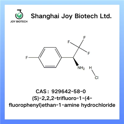 (S)-2,2,2-trifluór-1-(4-fluórfenyl)etán-1-amín hydrochlorid CAS NO 929642-58-0